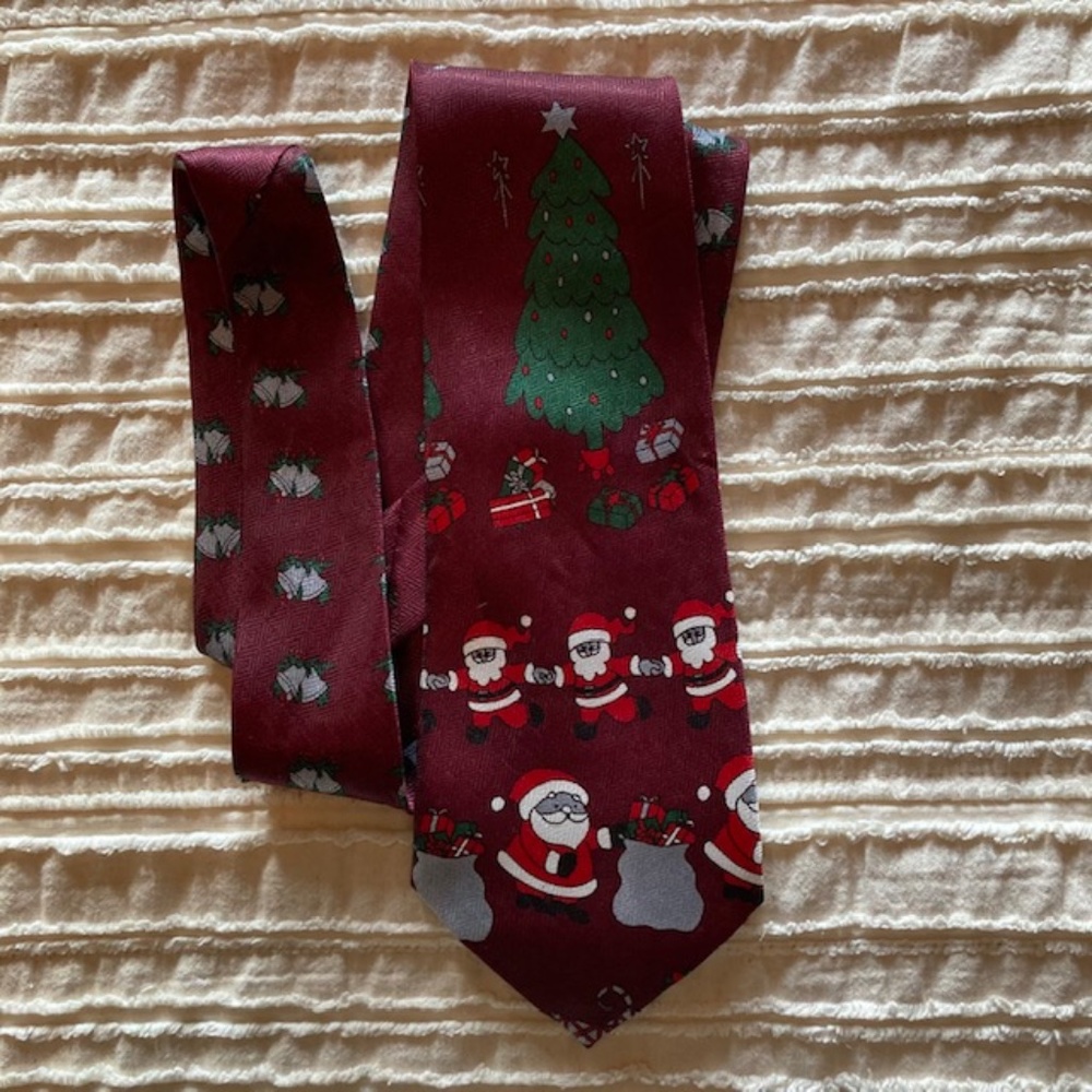 DINO ROMARO Christmas themed men’s tie